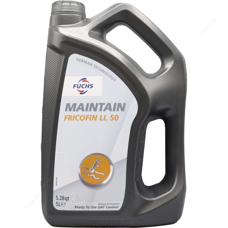 Fuchs Maintain Fricofin LL 50 Pre Mix Long Life Antifreeze Coolant