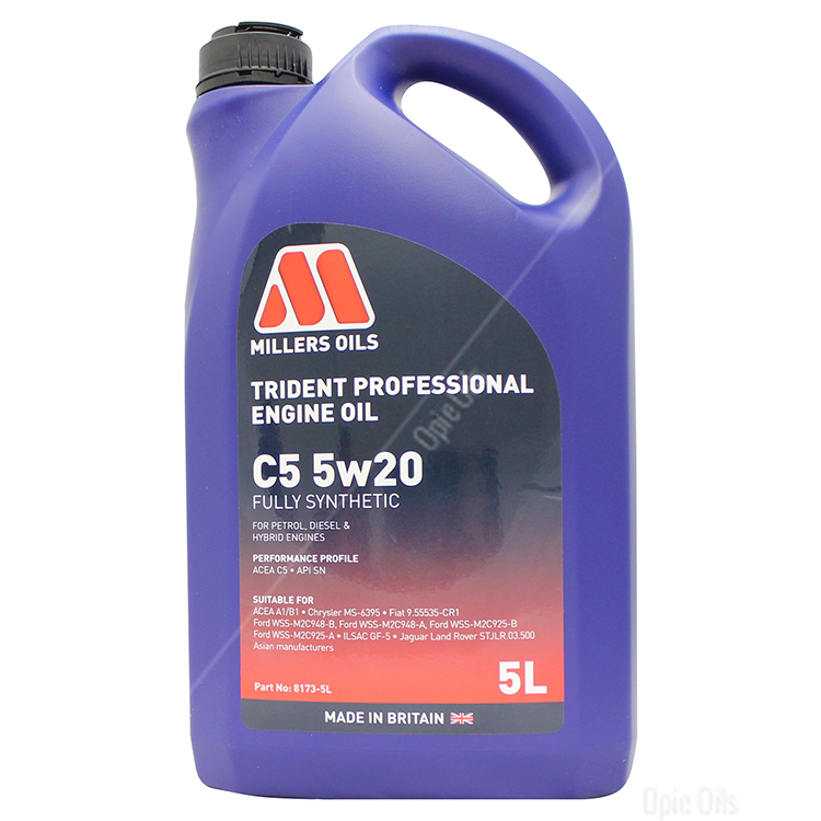 Millers Oils Trident Professional C W Fully Synthetic Engine Oil