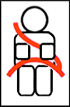 Diagram of Securon Seat Belt - Auto Lap & Diagonal