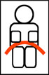 Diagram of Securon Seat Belt - Retracting Lap & Electric Switch Buckle
