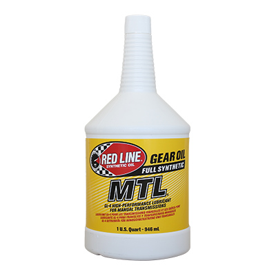 RED LINE Synthetic Manual Transmission MT-LV 70W/75W - 1 US Quart (0.946  litre)