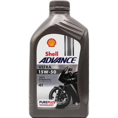 Shell ADVANCE 15W-50 4T ULTRA 100%合成オイル Amazon.com: Shell Advance Ultra Synthetic 4T Motor Oil 15W