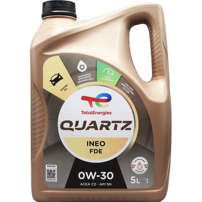 TotalEnergies Quartz Ineo FDE 0w-30 Low Saps Engine Oil