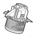 Denso Cabin Blower DEA07024 - Single