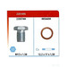 Sump Plug & Washer 220149S - 1 x Sump plug & washer