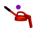 Oil Safe Stretch Spout Lid - Purple