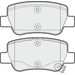 Apec Blue Brake Pads - PD3263 - Set