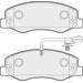 Apec Blue Brake Pads - PD3272 - Set