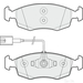 Apec Blue Brake Pads - PD3285 - Set