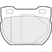 Apec Blue Brake Pads - PD3296 - Set