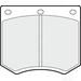 Apec Blue Brake Pads - PD3395 - Set