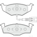 Apec Blue Brake Pads - PD3488 - Set