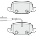 Apec Blue Brake Pads - PD3515 - Set