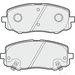 Apec Blue Brake Pads - PD3618 - Set