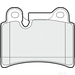 Apec Blue Brake Pads - PD3646 - Set