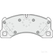 Apec Blue Brake Pads - PD3682 - Set