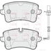 Apec Blue Brake Pads - PD3827 - Set