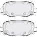 Apec Blue Brake Pads - PD3836 - Set