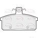 Apec Braking PAD1108 - Set