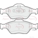 Apec Braking PAD1117 - Set