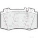 Apec Braking PAD1153B - Set