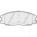 Apec Braking PAD1163 - Set