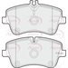 Apec Braking PAD1166 - Set