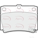 Apec Braking PAD1172 - Set