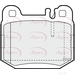 Apec Braking PAD1193 - Set