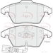 Apec Braking PAD1313 - Set