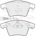 Apec Braking PAD1337 - Set