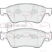 Apec Braking PAD1349 - Set