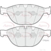Apec Braking PAD1353 - Set