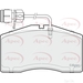 Apec Braking PAD1365 - Set