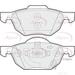 Apec Braking PAD1394 - Set