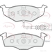 Apec Braking PAD1406 - Set