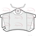 Apec Braking PAD1419 - Set
