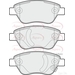Apec Braking PAD1521 - Set