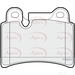 Apec Braking PAD1523 - Set