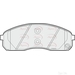Apec Braking PAD1530 - Set