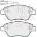Apec Braking PAD1549 - Set