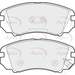 Apec Braking PAD1553 - Set
