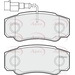 Apec Braking PAD1554 - Set