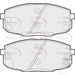 Apec Braking PAD1555 - Set