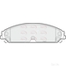 Apec Braking PAD1557 - Set