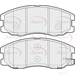 Apec Braking PAD1574 - Set