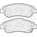 Apec Braking PAD1582 - Set