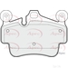Apec Braking PAD1634 - Set