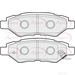 Apec Braking PAD1636 - Set