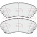 Apec Braking PAD1639 - Set